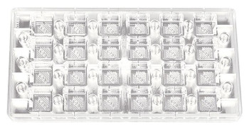 Форма для шоколада на магнитах P.L. Proff Cuisine 73038051 "Квадрат Love" 24 ячейки