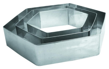 Форма-резак P.L. Proff Cuisine 99002041 "Шестиугольник" 150х50 мм