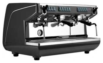 Кофемашина автоматическая Nuova Simonelli Appia Life 2gr V 220V black+low groups+economizer