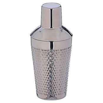 Шейкер европейский ProBar SK16-704-500ML, 0,5 л., серебрист., рифленый