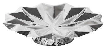 Блюдо Luxstahl Оригами Ø 410 мм h=95 мм (нерж. сталь) на ножке