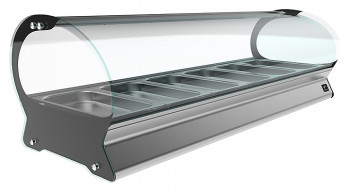 Витрина тепловая Кобор SE-8H серебряная