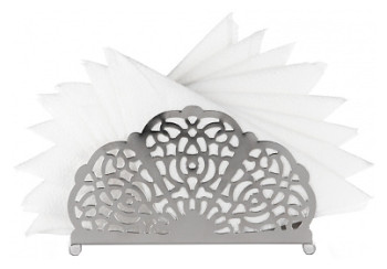 Салфетница Luxstahl Кружево 155х80 мм