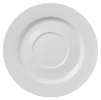 Блюдце круглое Corone White LQ-QK15015B 160х160 мм