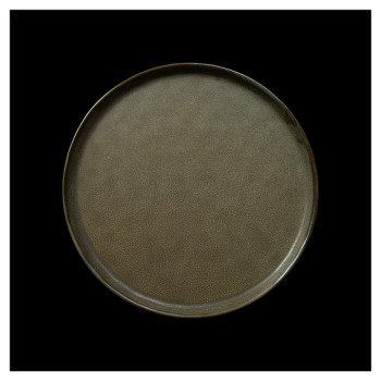 Тарелка мелкая Corone Sacramento HS169596 8,75" 230 мм (фарфор) серо-зеленая