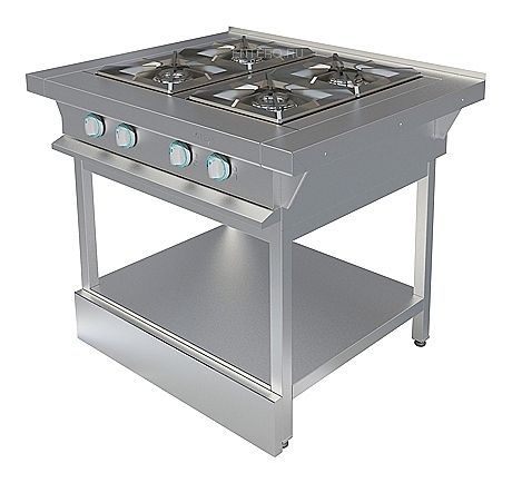 Плита газовая ATESY ПГС-9-4-22.5 AII Традиция-2008 (без духового шкафа)