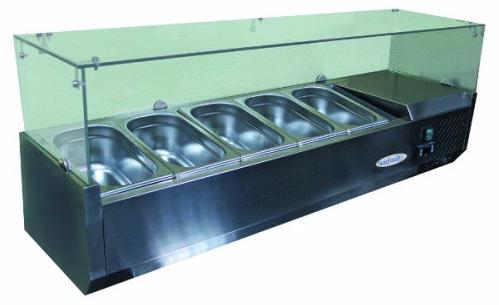 Витрина холодильная настольная Starfood VRX1500 II