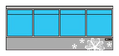 Стол морозильный Кобор NF7-4D
