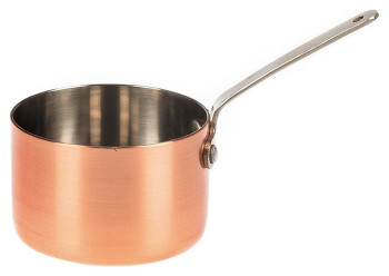 Сотейник для подачи P.L. Proff Cuisine SPM110C 500 мл d=11 см h=6 см (нерж. сталь с медным покрытием)