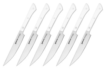 Набор ножей для стейка Samura Harakiri SHR-0260W