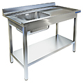 Стол приставной к посудомоечной машине Техно-ТТ СПМ-523/1207Л/ЛевКр