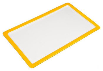 Гастроемкость P.L. Proff Cuisine F1408-Y-W GN1/1 h=20 мм (фарфор) желтая с желтой кромкой