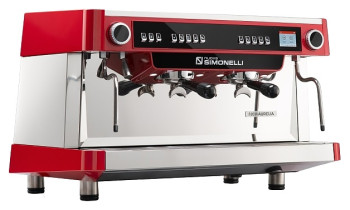 Кофемашина автоматическая Nuova Simonelli Nuova Aurelia VOL XT 2Gr 220V red+PID+high groups+LED+Group Display+Double wall steam wand