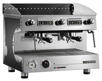 Кофемашина Sanremo Capri SED DLX 2 гр. черная