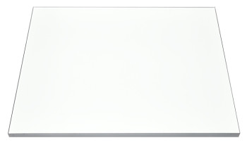 Стекло для подставки фуршетной Luxstahl 350х350 мм прозрачное Стекло для подставки фуршетной Luxstahl 350х350 мм прозрачное