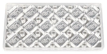 Форма для шоколада на магнитах P.L. Proff Cuisine 73038055 "Прямоугольник" 18 ячеек