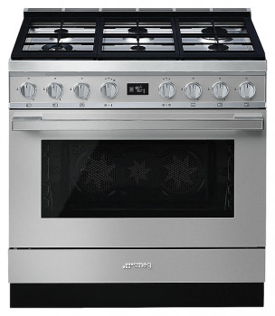Плита газовая SMEG CPF9GPX