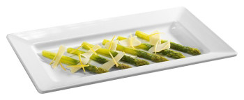 Блюдо сервировочное Pujadas 22016 71х40.5х5.3 см (меламин) белое