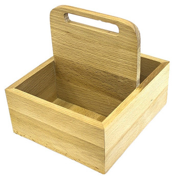 Ящик для сервировки ПищТех 190х170х80 мм (бук)