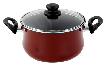 Кастрюля Vitrinor Authentique Burgundy 26 с крышкой