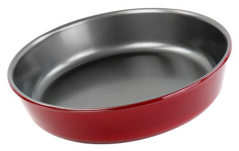 Форма для выпечки Vitrinor 260 мм круглая, красная