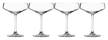 Набор бокалов Zwiesel Glas Echo 123384 для шампанского и коктейля 4 шт.