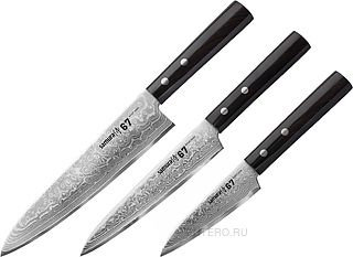 Набор кухонных ножей Samura Damascus 67 SD67-0220/K