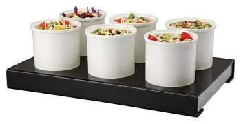 Поднос для выкладки Sunnex M1269-1/1 54,5х24х6 см, 6 салатников (1,2 л)