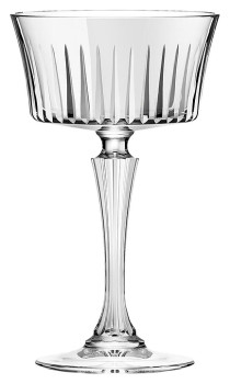 Бокал блюдце для шампанского RCR Cristalleria Italiana TimeLess 28042020006 260 мл (хрустальное стекло)