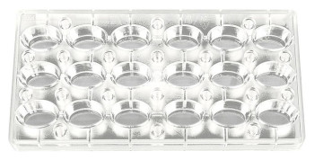 Форма для шоколада на магнитах P.L. Proff Cuisine 73038061 "Овал" 18 ячеек