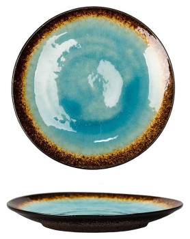 Тарелка P.L. Proff Cuisine Blue Spider Silk Stockholm 81229264 200х200 мм