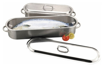 Котел для рыбы P.L. Proff Cuisine 71002764 Gourmet Line 9 л, с паровой вставкой