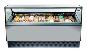 Витрина для мороженого ISA Millennium ST 12+12 A
