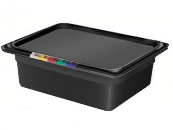 Гастроемкость из полипропилена без крышки GN 1/2 325х265х100 мм черная [422100613]