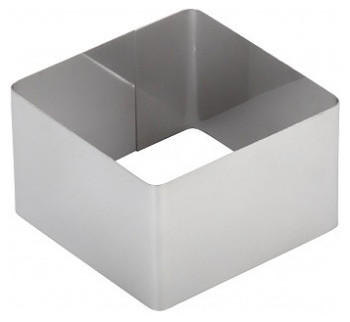 Форма для выпечки Luxstahl квадратная 80 мм