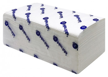 Полотенца бумажные Merida V-КЛАССИК 5000 1-слойные, белые (20х250 листов)