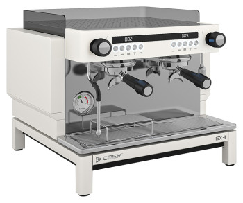 Кофемашина Crem EX3 Mini 2GR Display TA белая, высокая группа