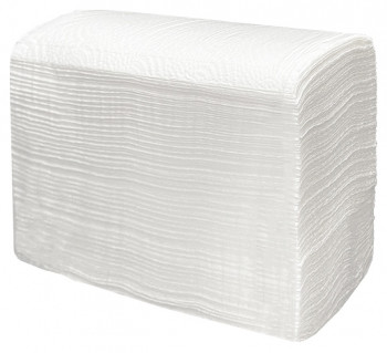 Полотенца бумажные Merida Z-ОПТИМУМ 4000 2-слойные, белые (20х200 листов)