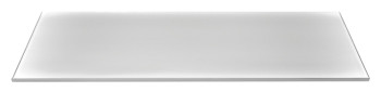 Стекло для подставки фуршетной Luxstahl 600х200 мм матовое Стекло для подставки фуршетной Luxstahl 600х200 мм матовое