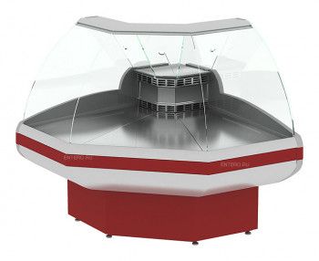 Витрина холодильная EQTA Gamma-2 ОС 90 Д RAL 3004