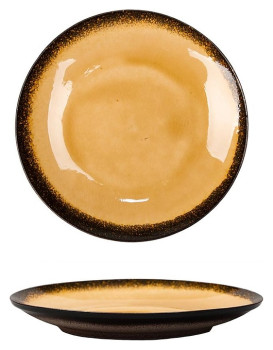 Тарелка P.L. Proff Cuisine Yellow Spider Silk Stockholm 81229280 200х200 мм