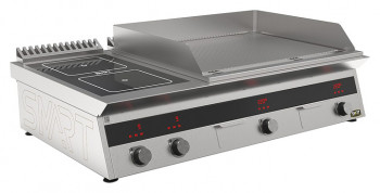 Плита индукционная комбинированная SMART INDUCTION K76-35KRRN (с грилем)