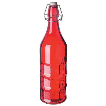 Бутылка 1 л с крышкой красная P.L. Proff Cuisine