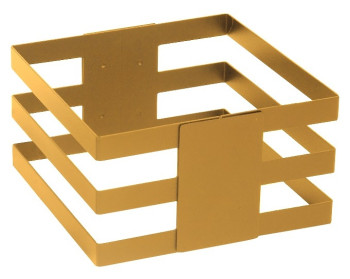 Подставка фуршетная Luxstahl Куб 200х200х110 мм золото