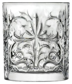 Стакан Олд Фэшн RCR Cristalleria Italiana Luxion Tattoo 26244020106 330 мл (хрустальное стекло)