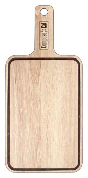 Доска разделочная ComposeEat DRRJ33152086OA4 33х15 см, с ручкой, дуб светлый