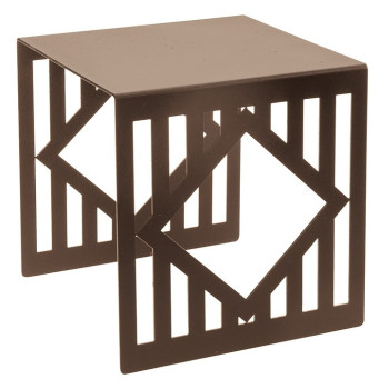 Подставка фуршетная Luxstahl Квадрат 150х150х150 мм бронза
