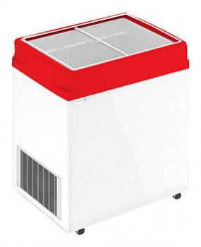 Морозильный ларь Gellar FG 250 C (FG 200C) красный