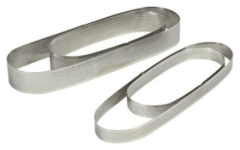 Форма овальная перфорированная P.L. Proff Cuisine 81240242 190х70х35 мм