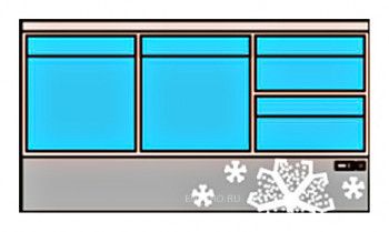 Стол холодильный Кобор NC7-2D2B